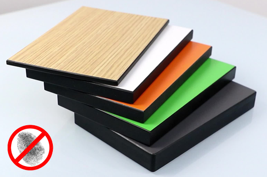 HPL с защитой от отпечатков пальцев